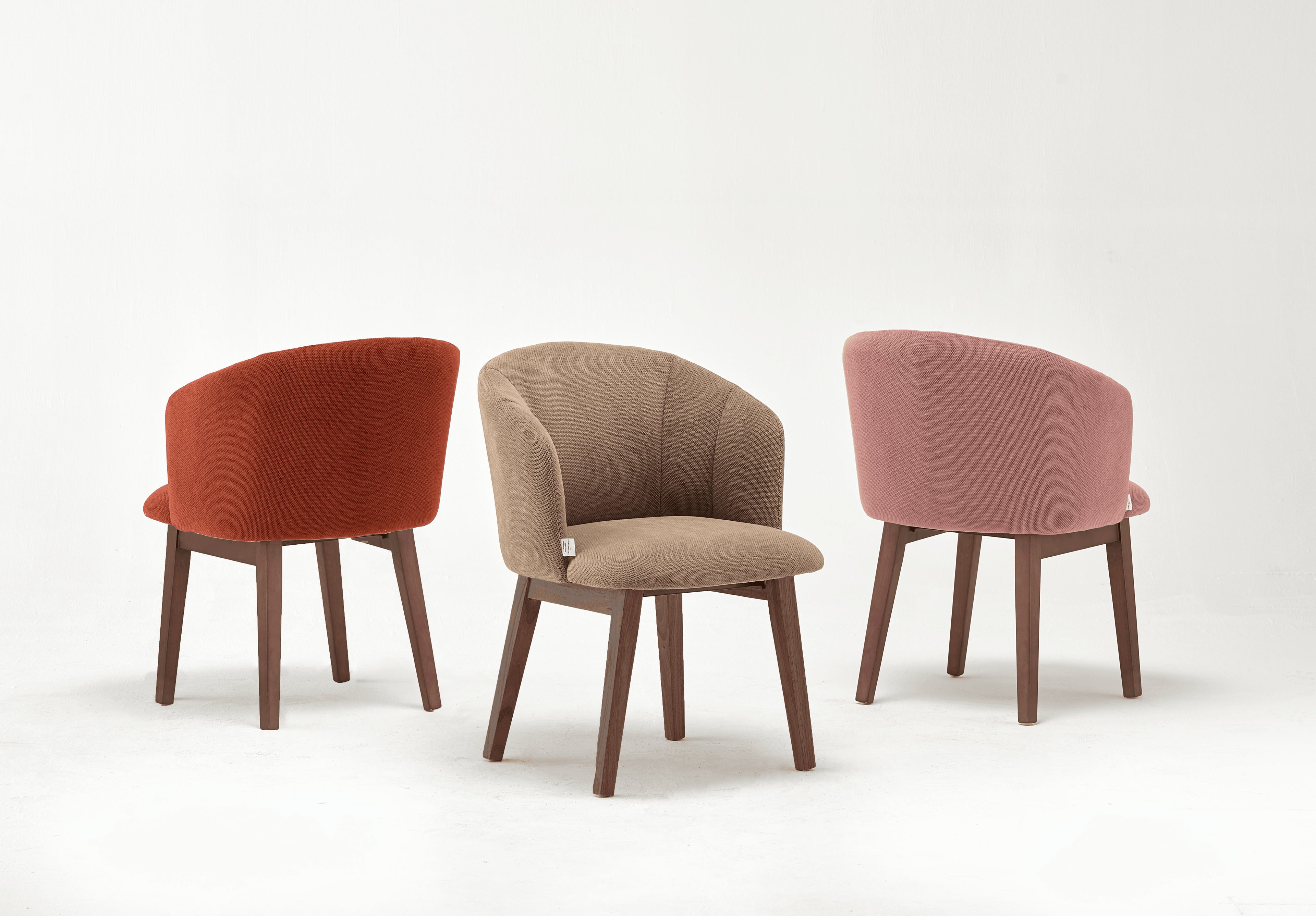 Modern Dora Pink Upholstered Chair