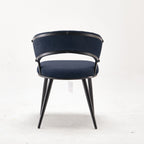 Modern Upholstered Mars Blue Accent Chair