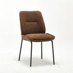 Modern Owen Brown Upholstered Dining Chair