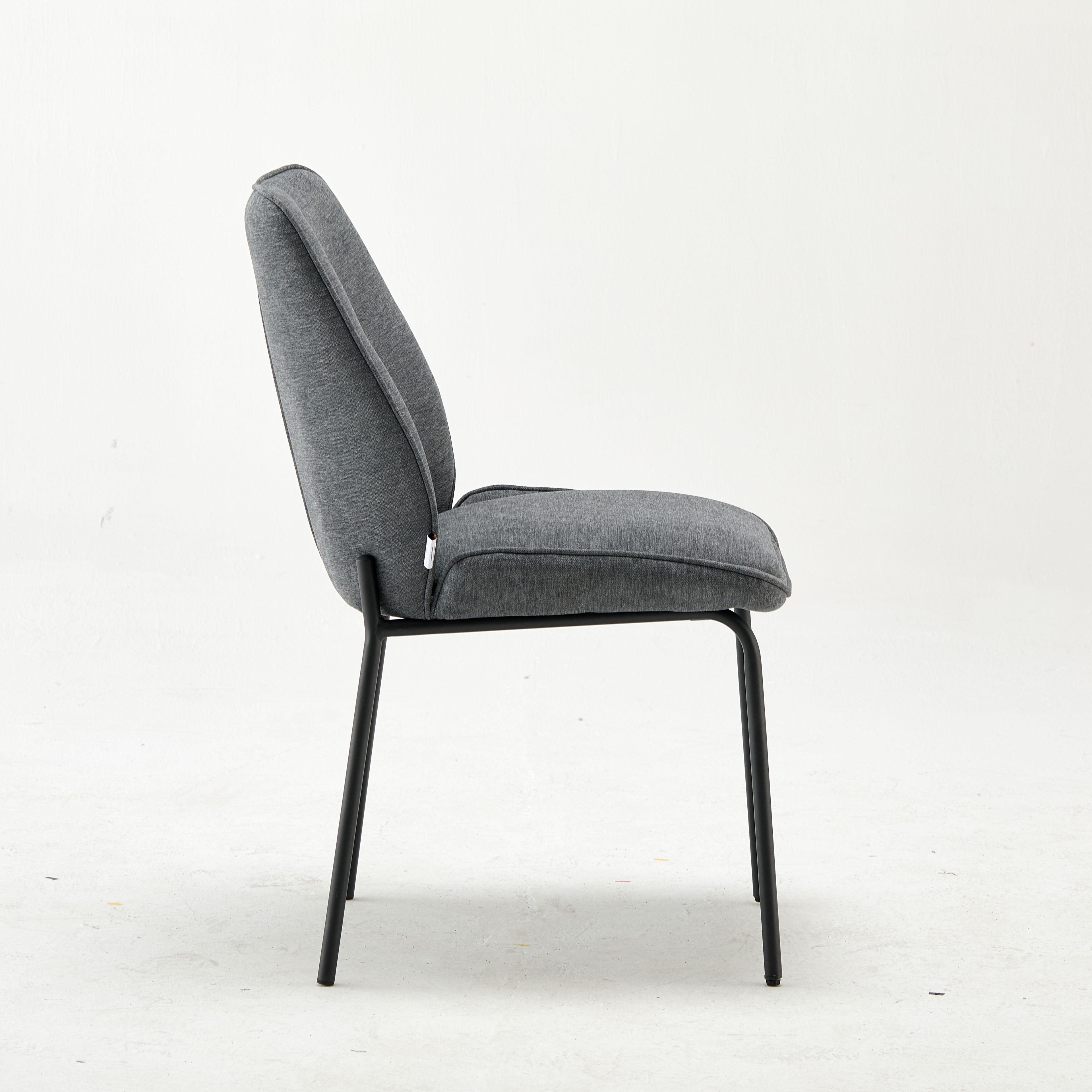 Modern Accent Owen Grey Upholstered Chair