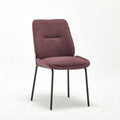 Modern Owen Purple Upholstered Dining Chair