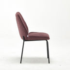 Modern Owen Purple Upholstered Dining Chair