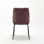 Modern Owen Purple Upholstered Dining Chair