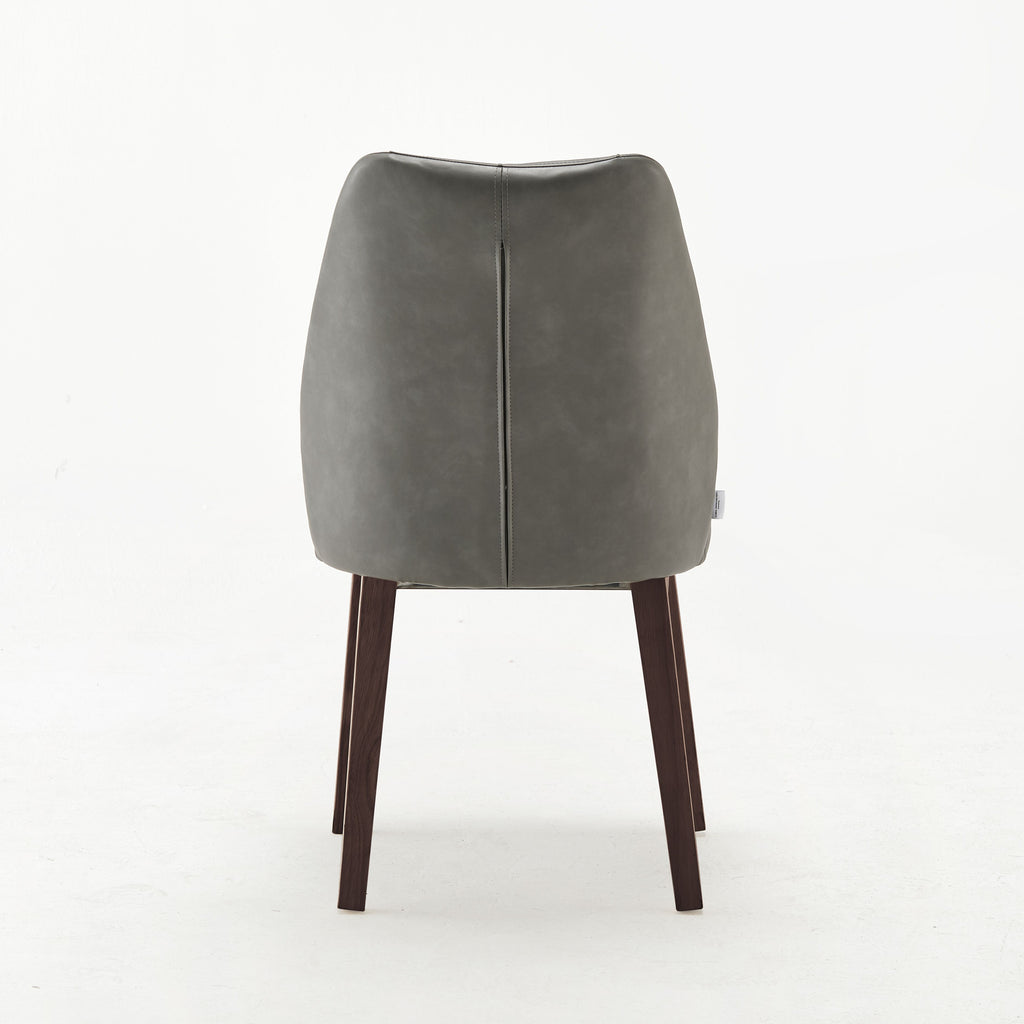 Modern Prima Grey Upholstered Dining Chair