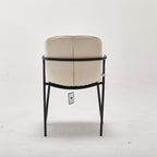 Modern Rae White Upholstered Accent Chair