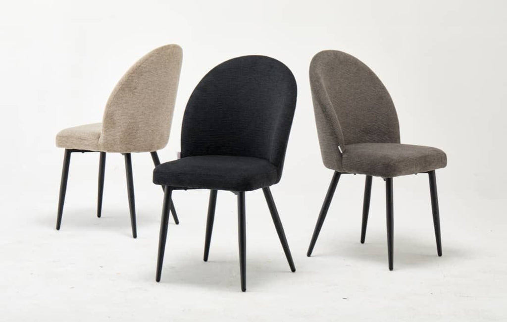 Modern Upholstered Sheila Grey Fabric Accent Chair