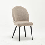 Modern Upholstered Sheila Beige Fabric Accent Chair